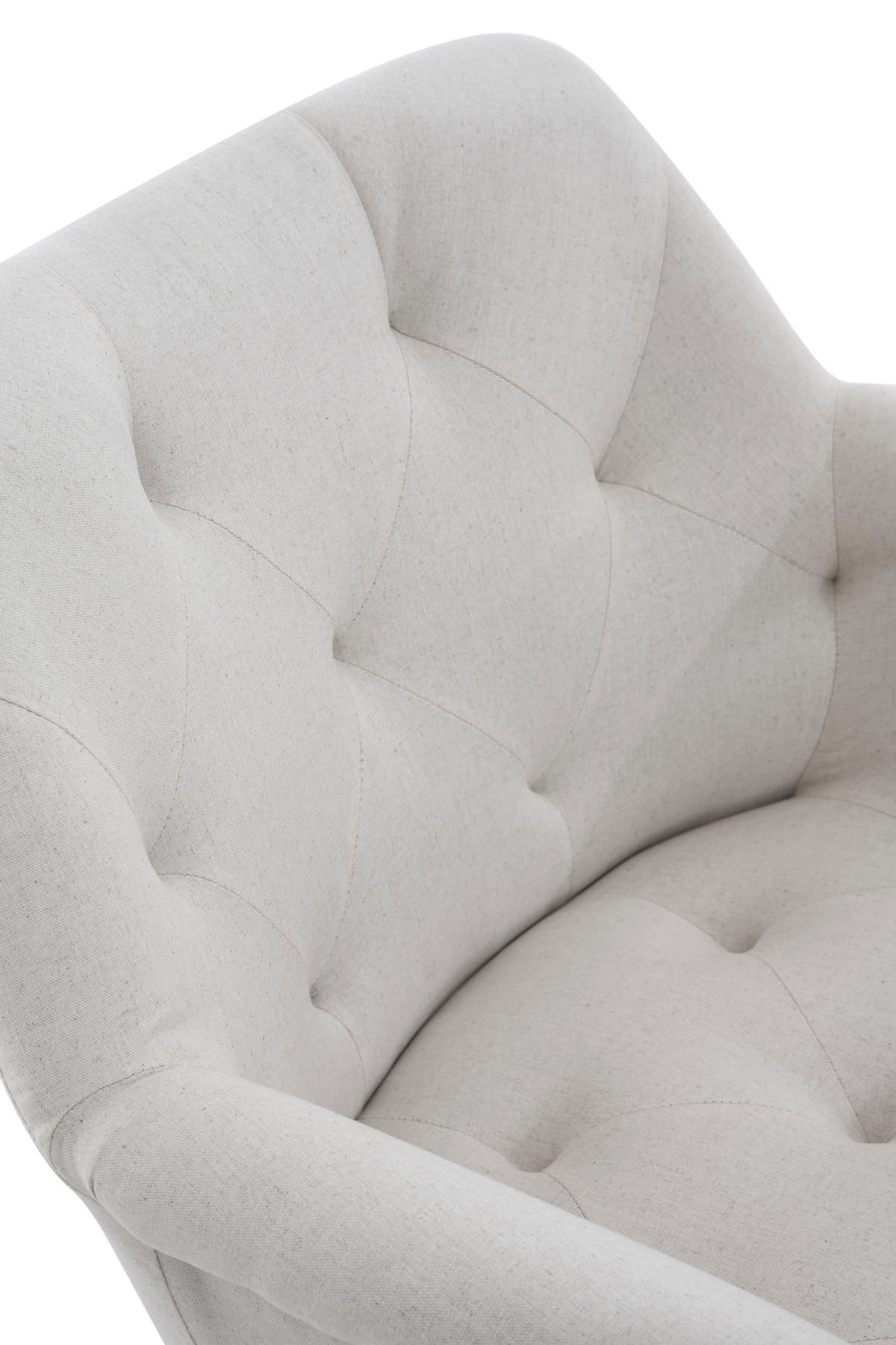 Chaise de salle à manger Langford avec accoudoirs et pieds en métal