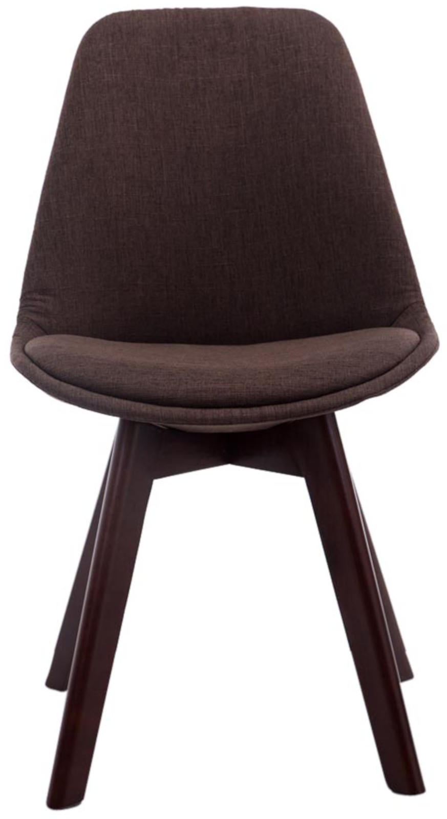 Lot de 4 chaises de salle à manger Borneo V2 en Tissu
