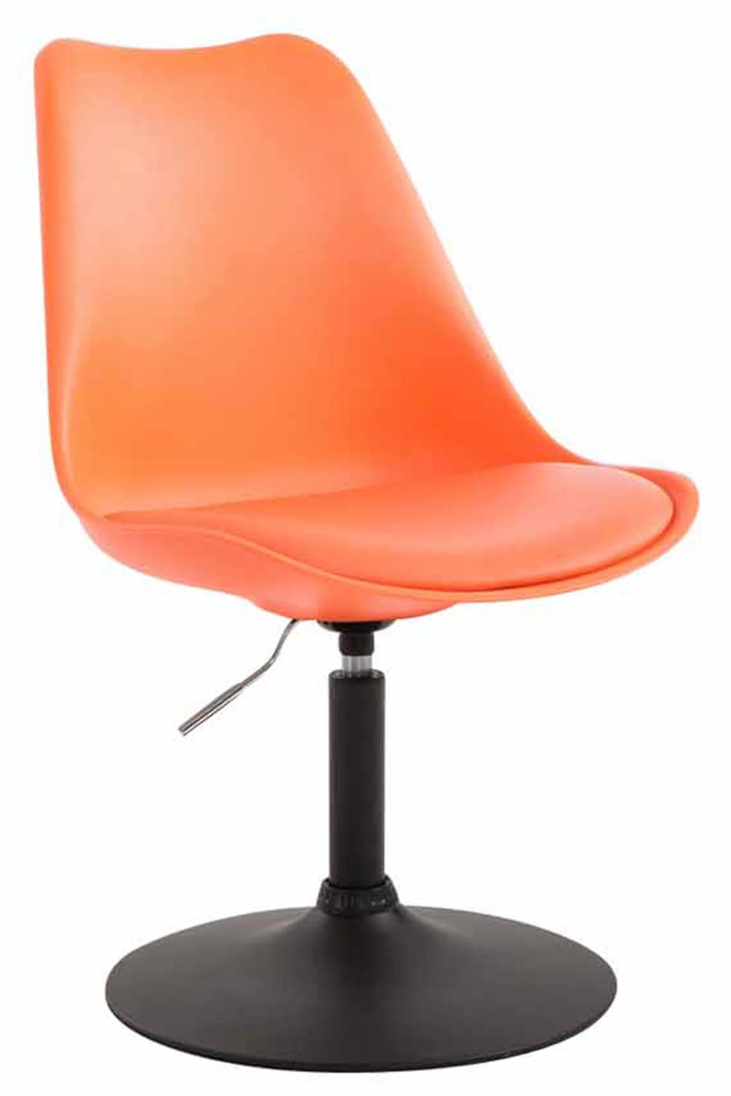 Lot de 4 Chaises de salle à manger Maverick en Plastique avec pied métal