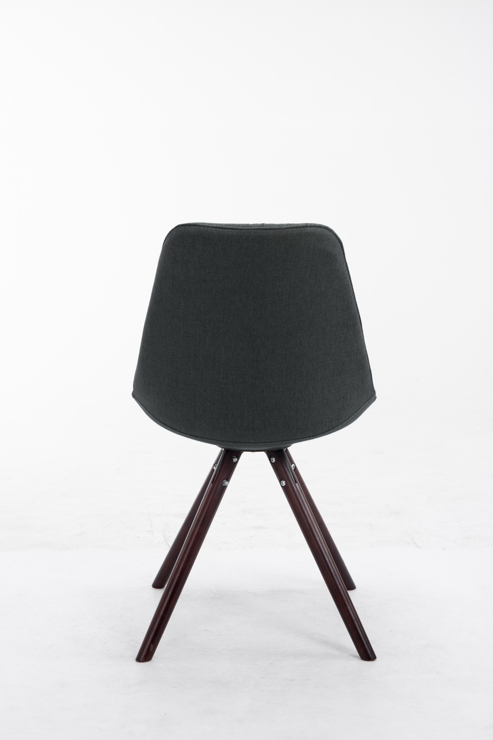 Chaise Toulouse tissu pieds ronds