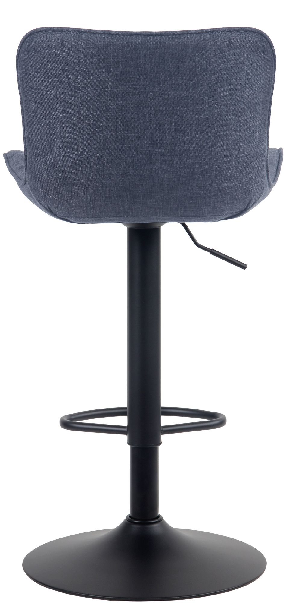 Tabouret de bar Emma Pied en Métal Hauteur réglable Siège pivotant