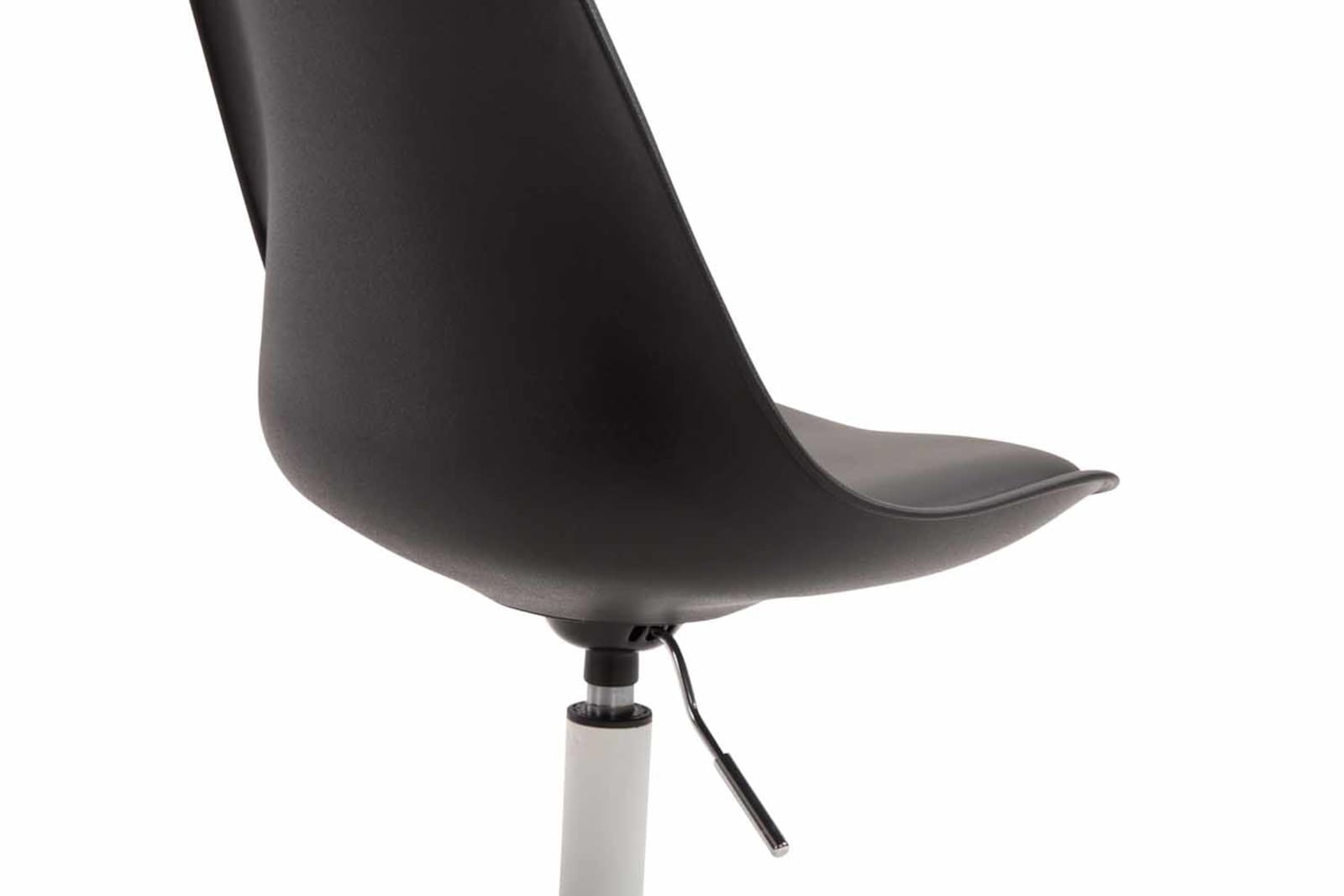 Lot de 4 Chaises de salle à manger Maverick en Plastique avec pied métal