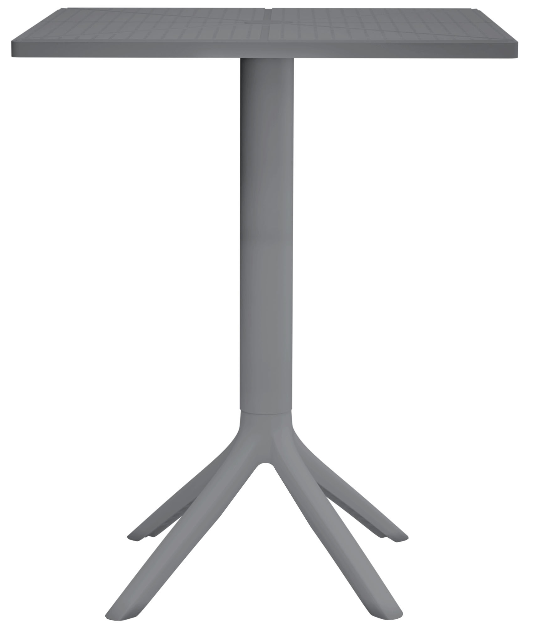 Table de jardin Nuvela 60 x 60 cm Résistant aux intempéries, aux UV, facile d'entretien