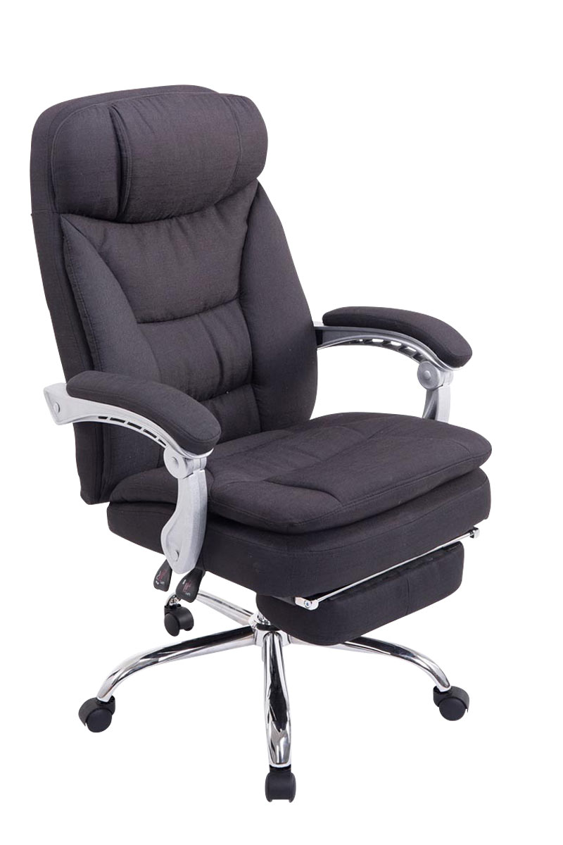 Chaise de bureau XL Troy Tissu