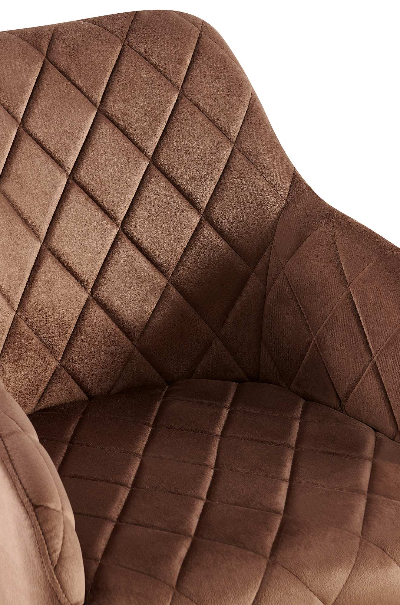 Chaise de salle à manger Monett Velours