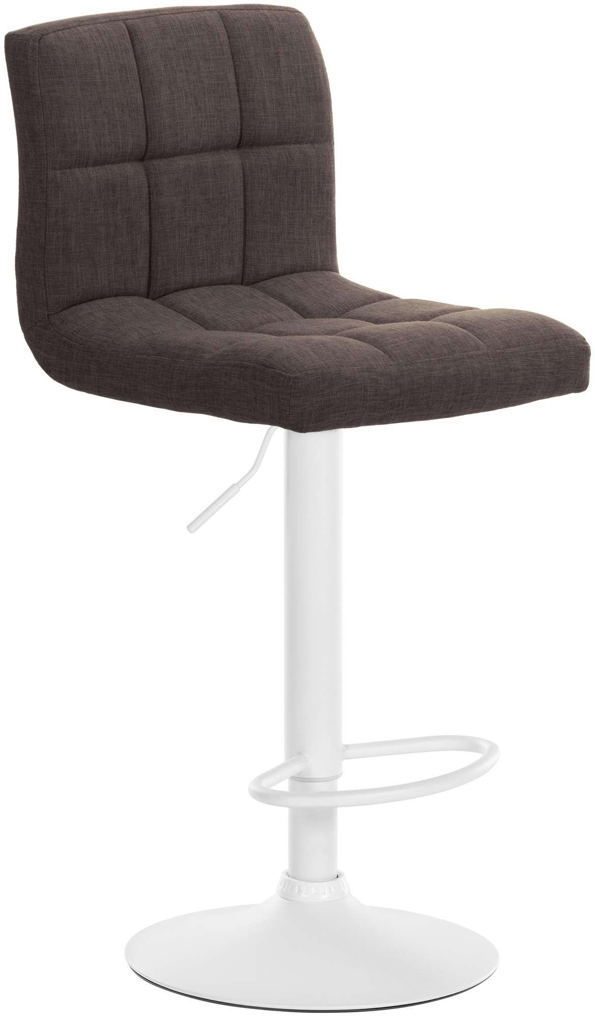 Lot de 2 tabourets de bar Calma tissu