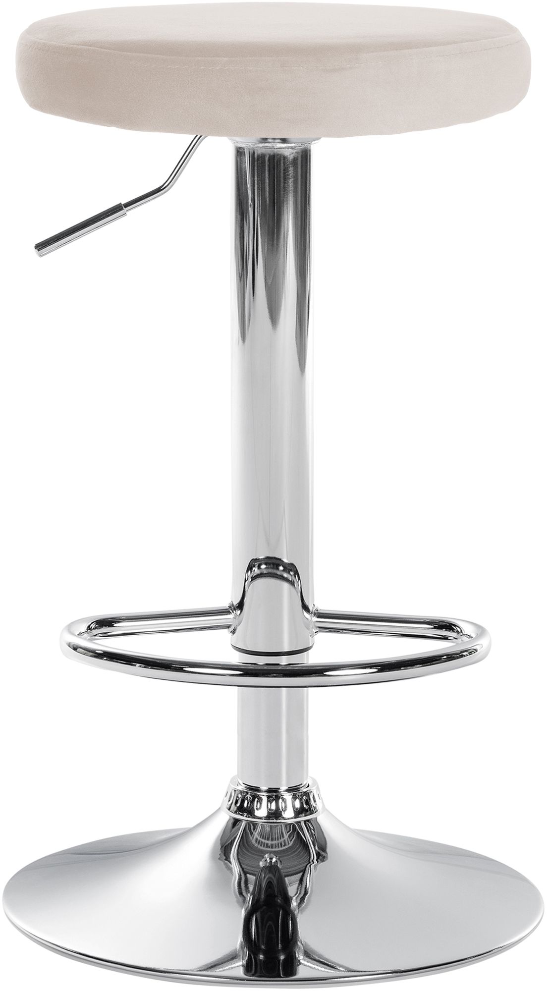 Tabouret de bar Ponte revêtement velours