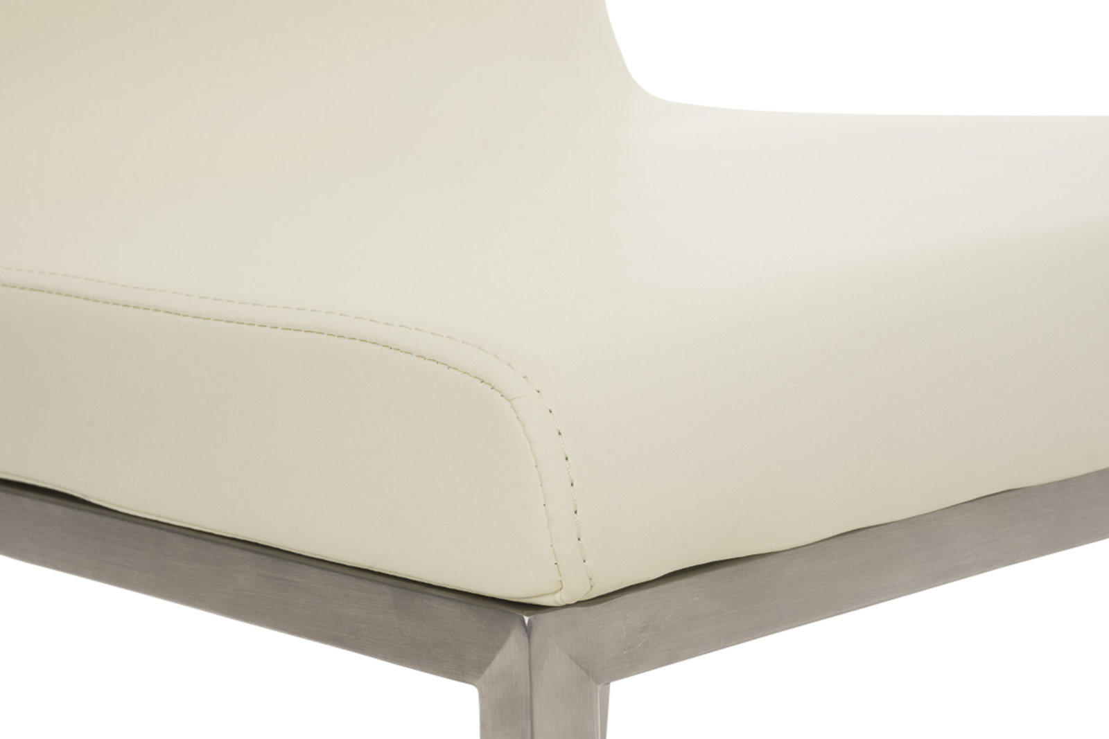 Lot de 2 Chaises de salle à manger Colmar en similicuir