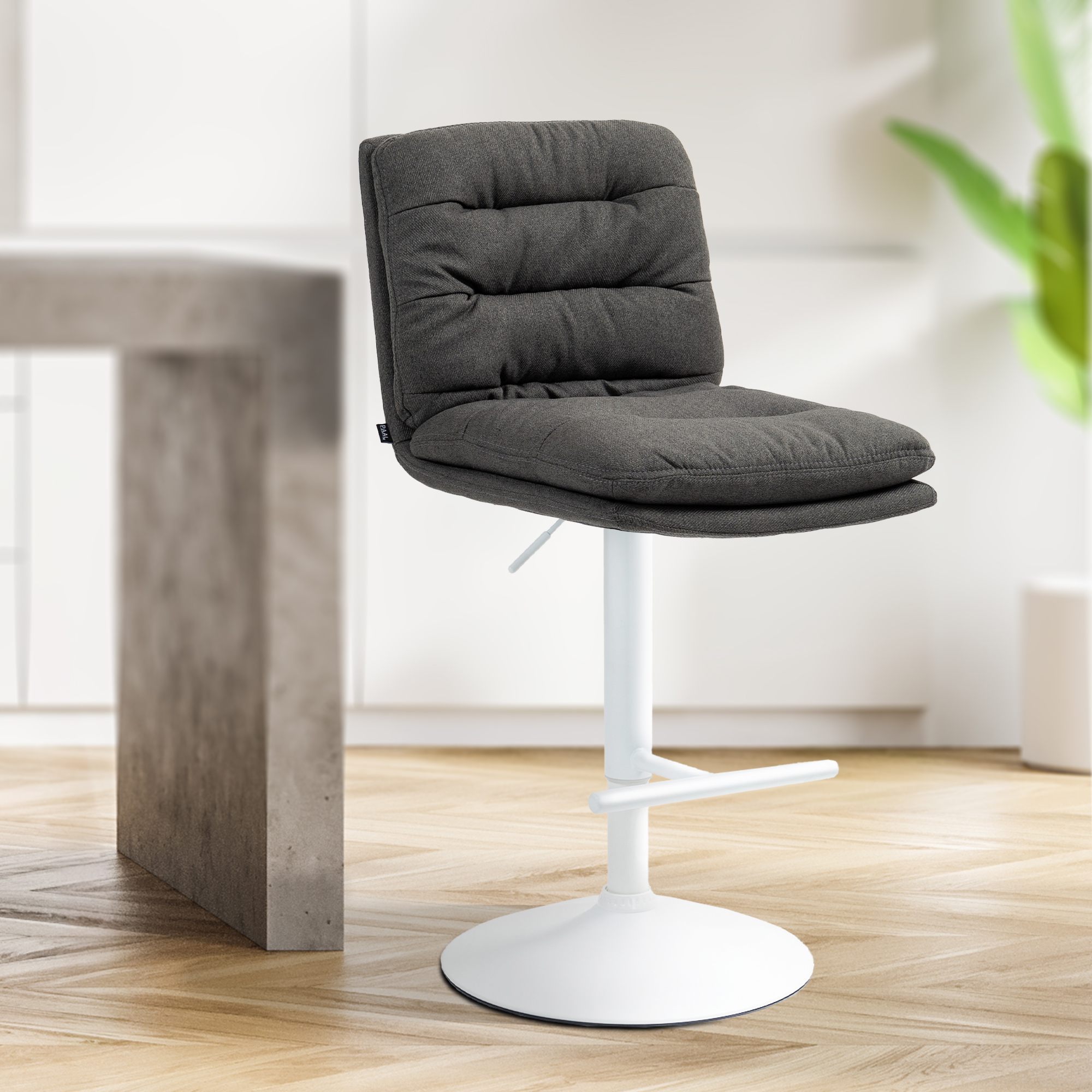 Tabouret de bar Damar Tissu