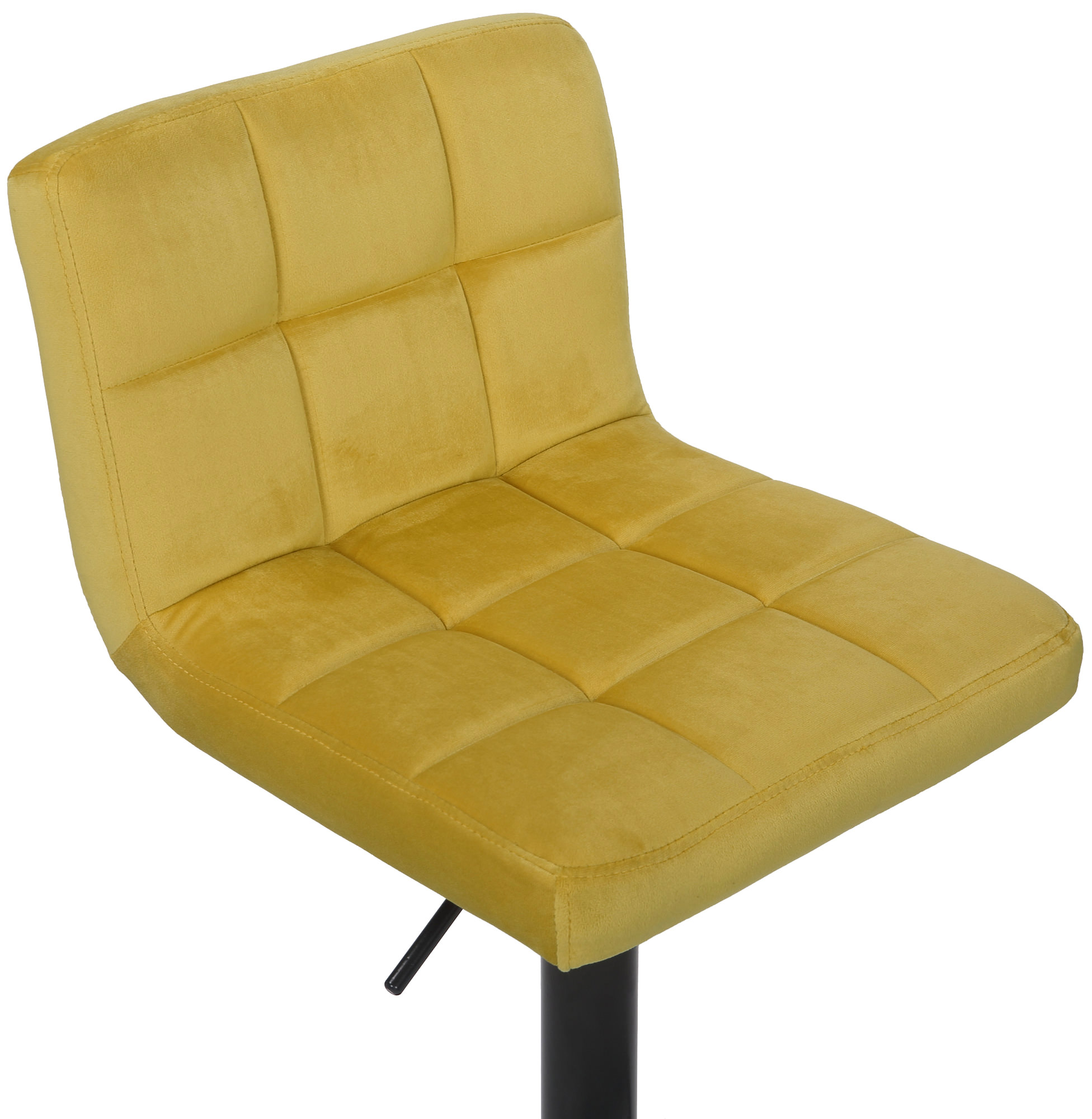 Lot de 2 Tabourets de bar Feni en velours