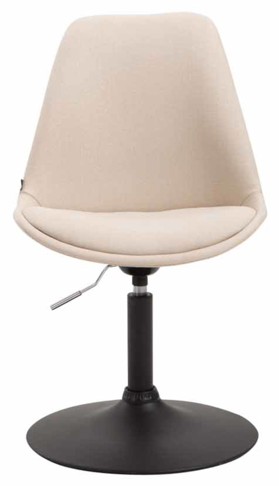 Lot de 4 Chaises de salle à manger Maverick tissu avec pied trompette