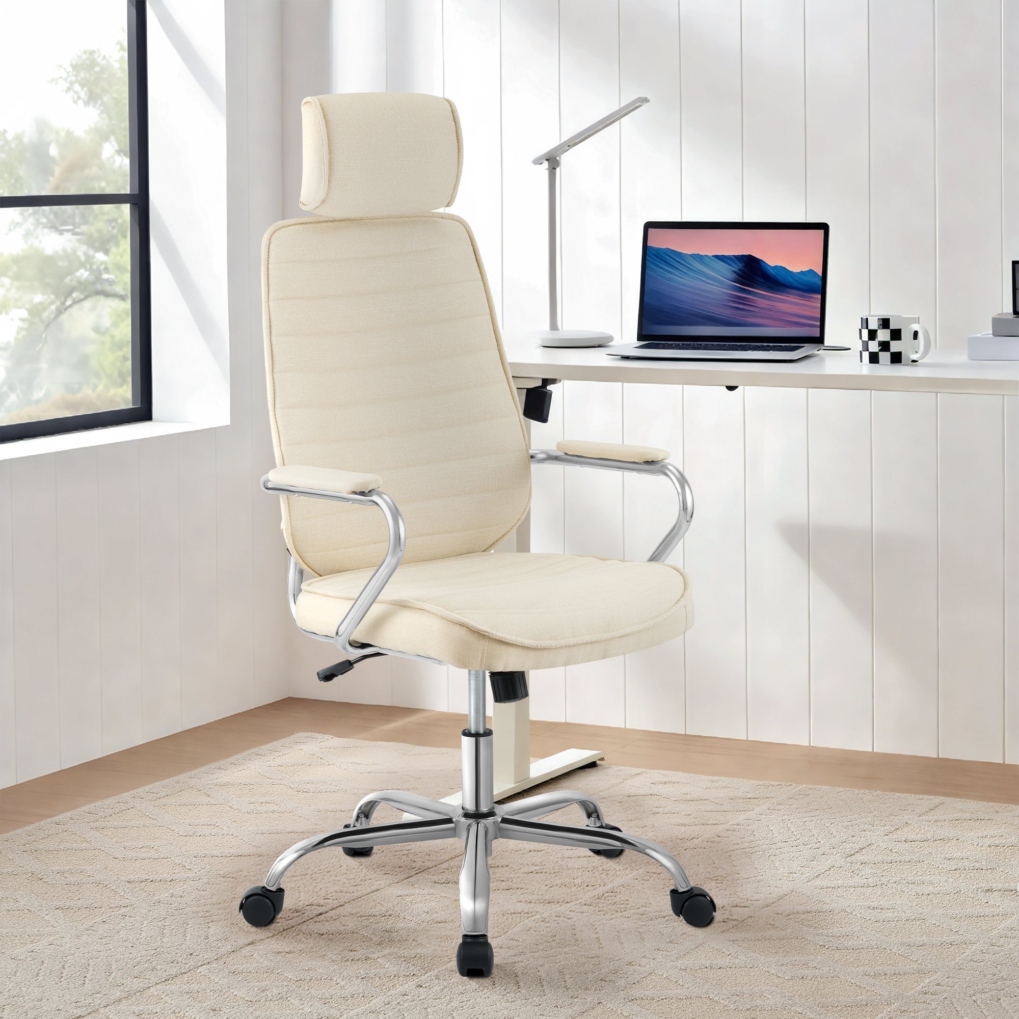 Chaise de bureau Rako Tissu