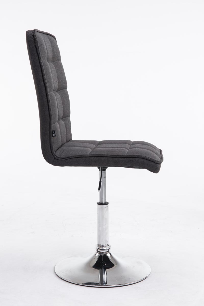 Chaise de salle à manger Peking V2 tissu avec pied trompette