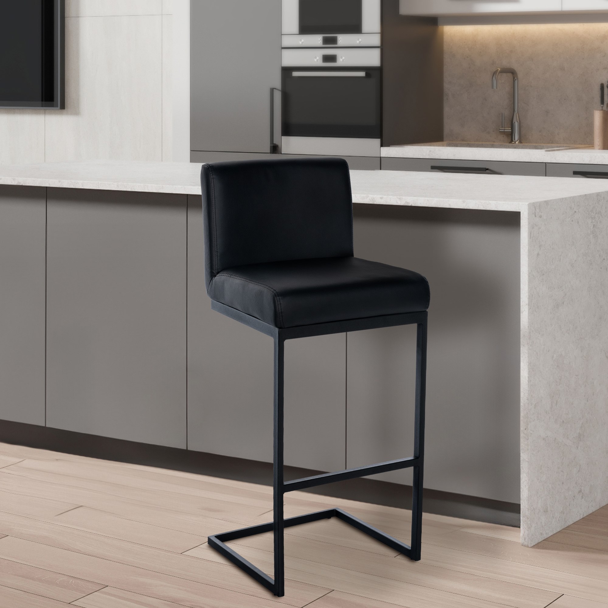Tabouret de bar Hopewell similicuir