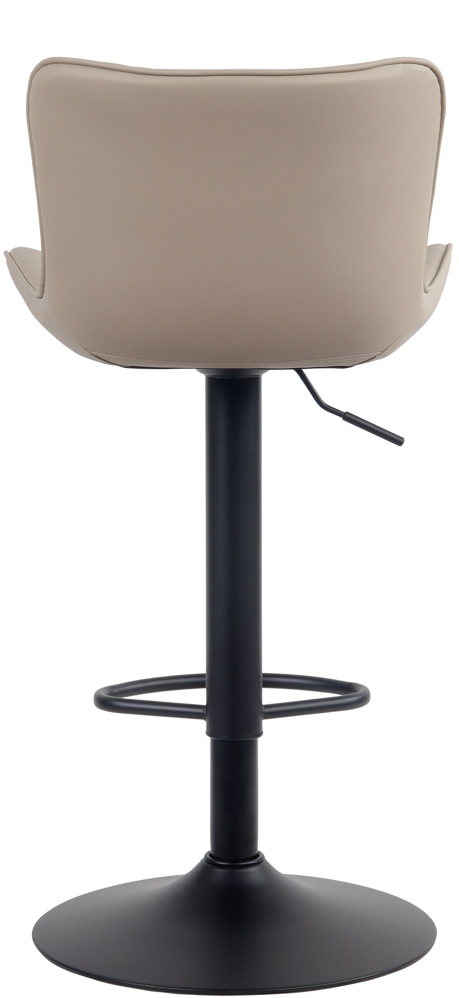 Tabouret de bar Emma Pied en Métal Hauteur réglable Siège pivotant