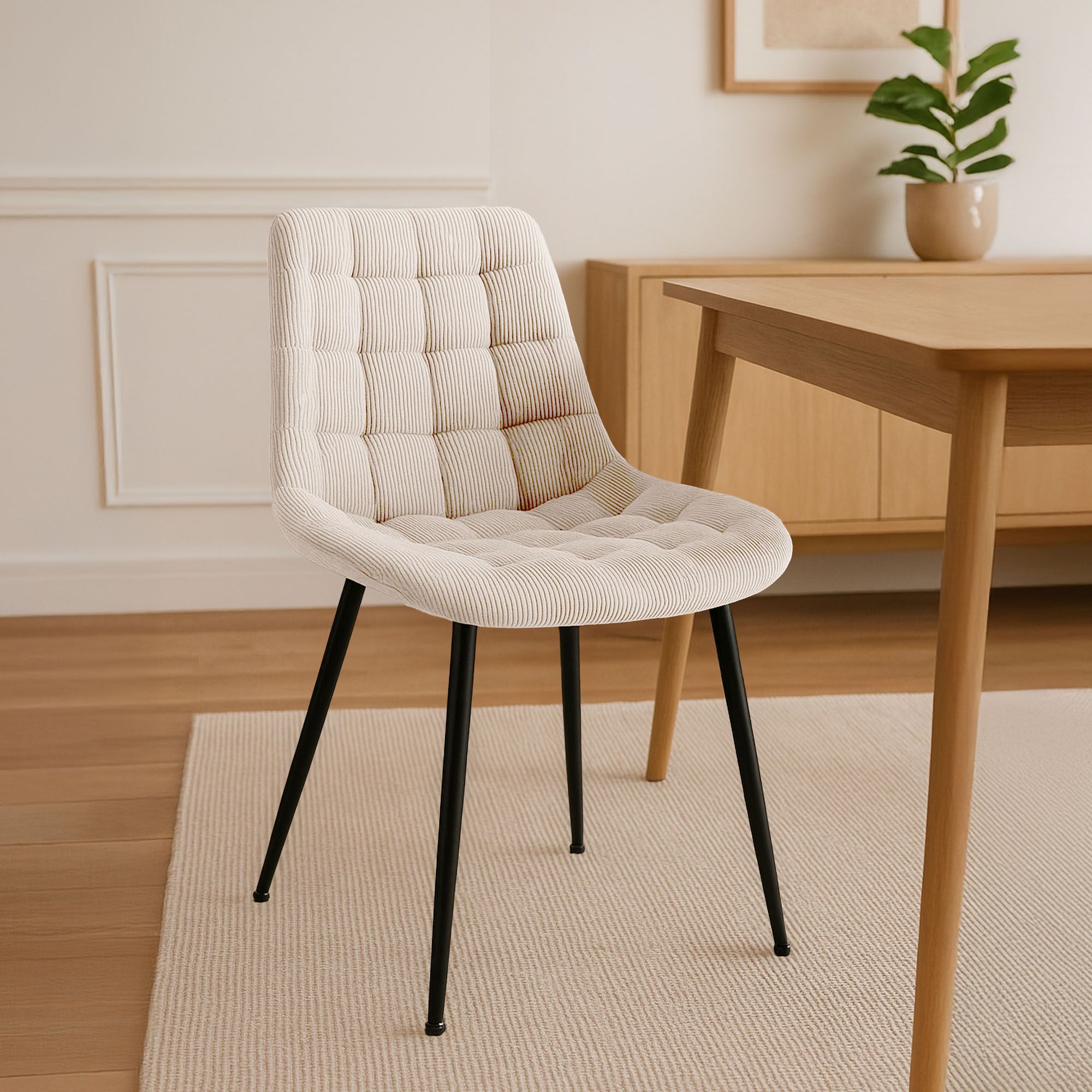 Chaise de salle à manger Sardna Cord