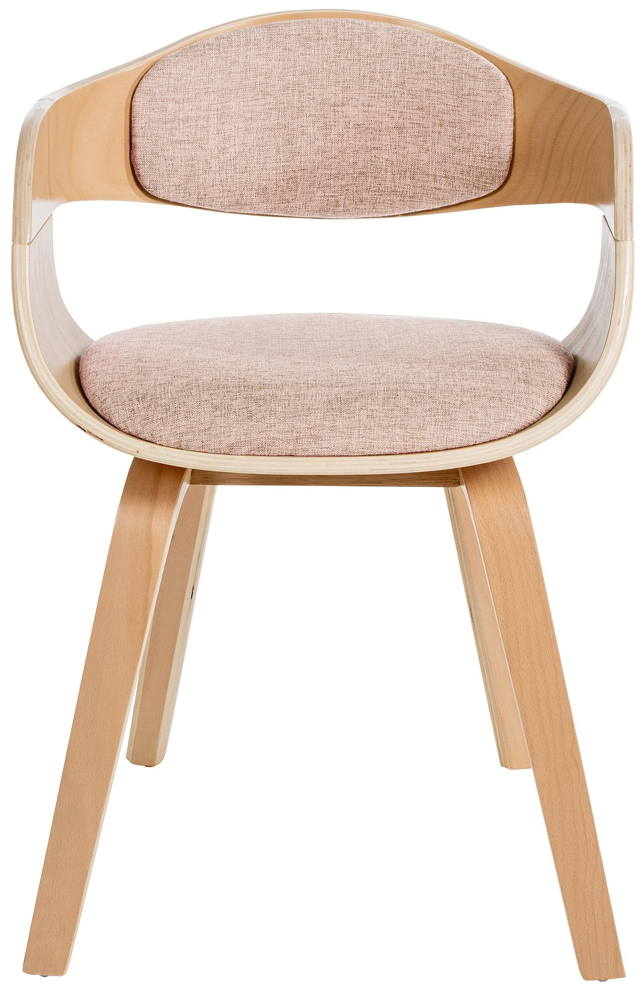 Lot de 2 chaises de salle à manger Kingston en Tissu