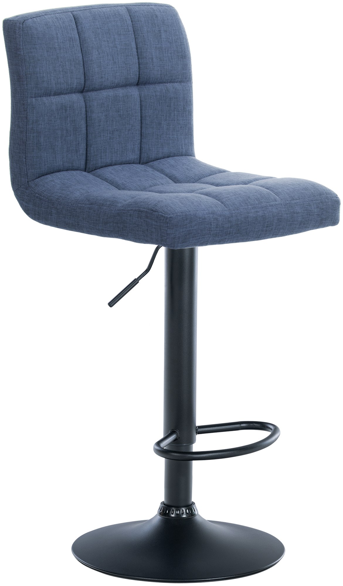 Lot de 2 tabourets de bar Calma tissu