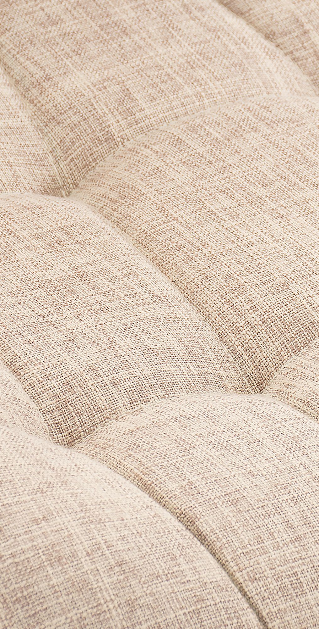 Lot de 4 chaises de salle a manger Elda en tissu