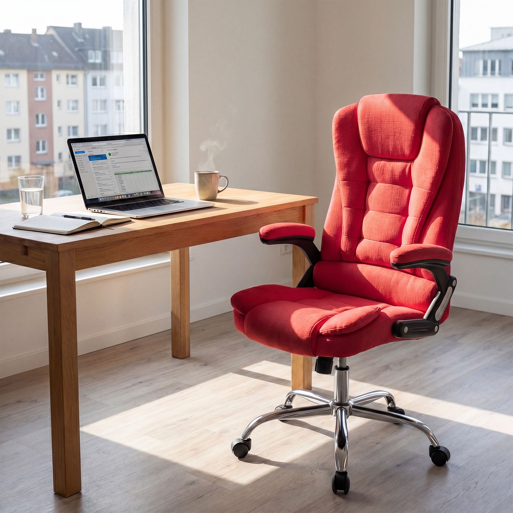 Chaise de bureau Thor Tissu