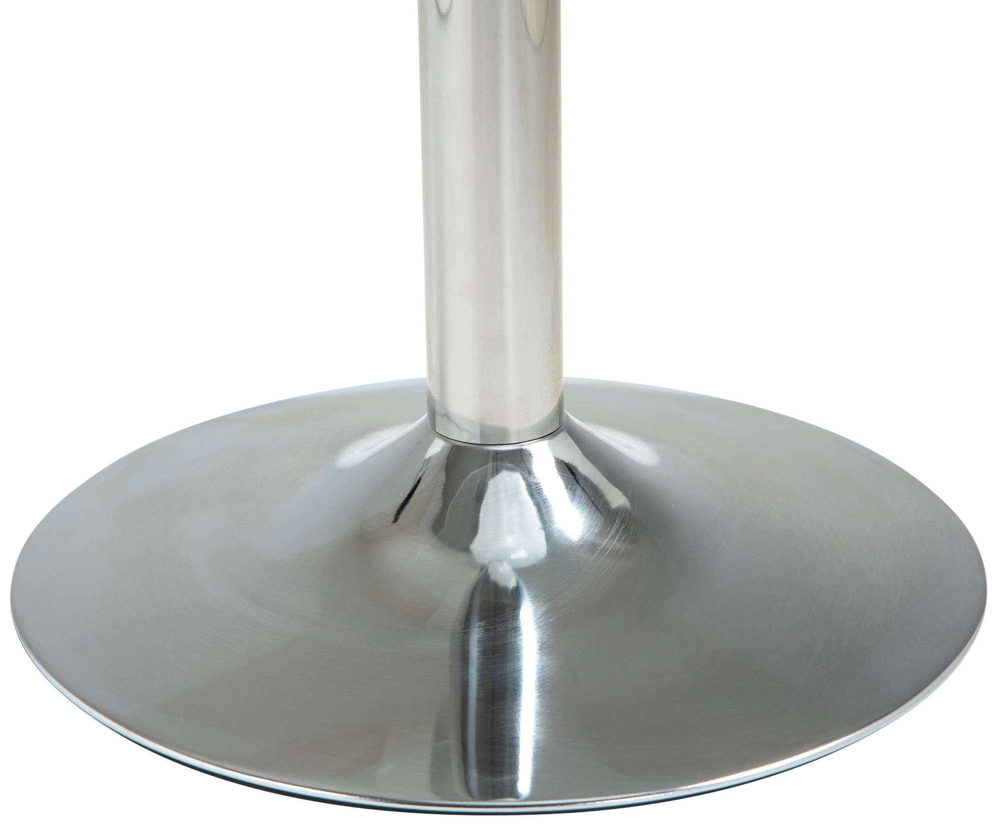 Table ronde en verre 70 cm de hauteur