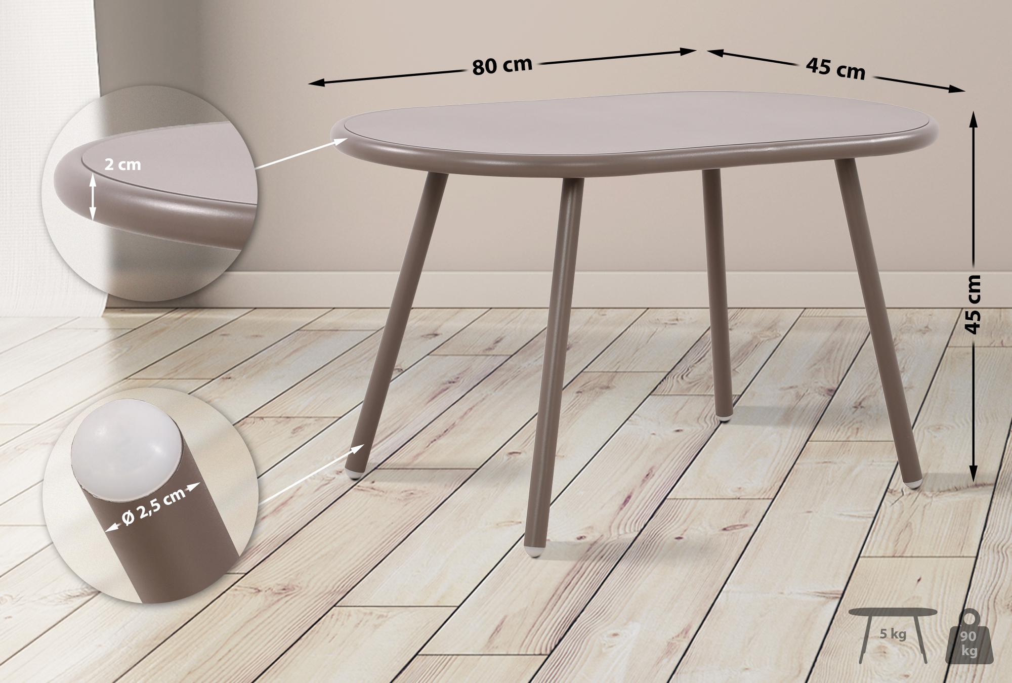 Table basse d'extérieur Velva
