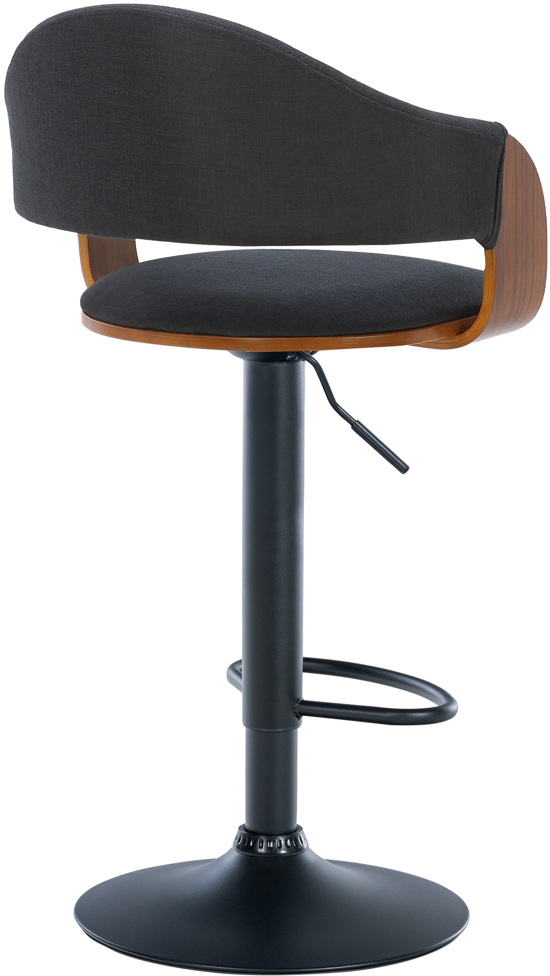 Lot de 2 tabourets de bar Nilse tissu