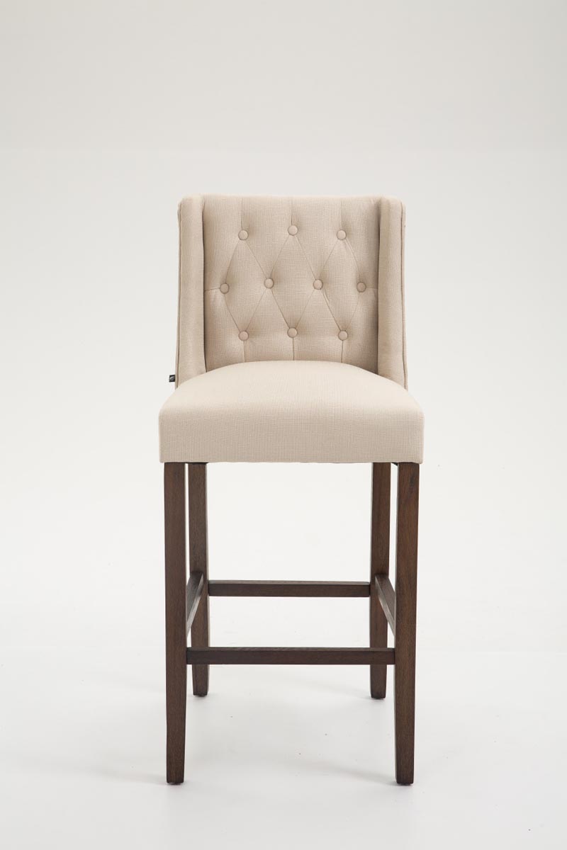 Tabouret de bar Cassandra tissu