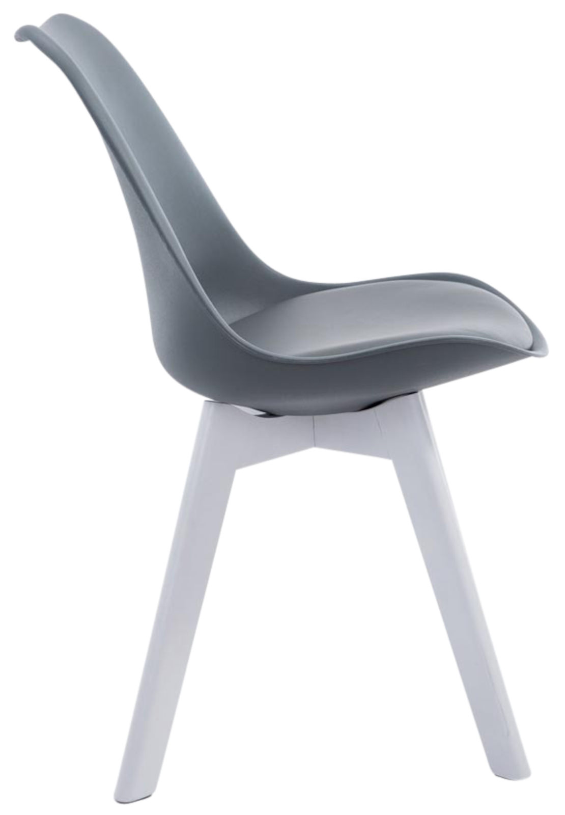 Lot de 4 chaises de salle à manger Borneo V2 en similicuir