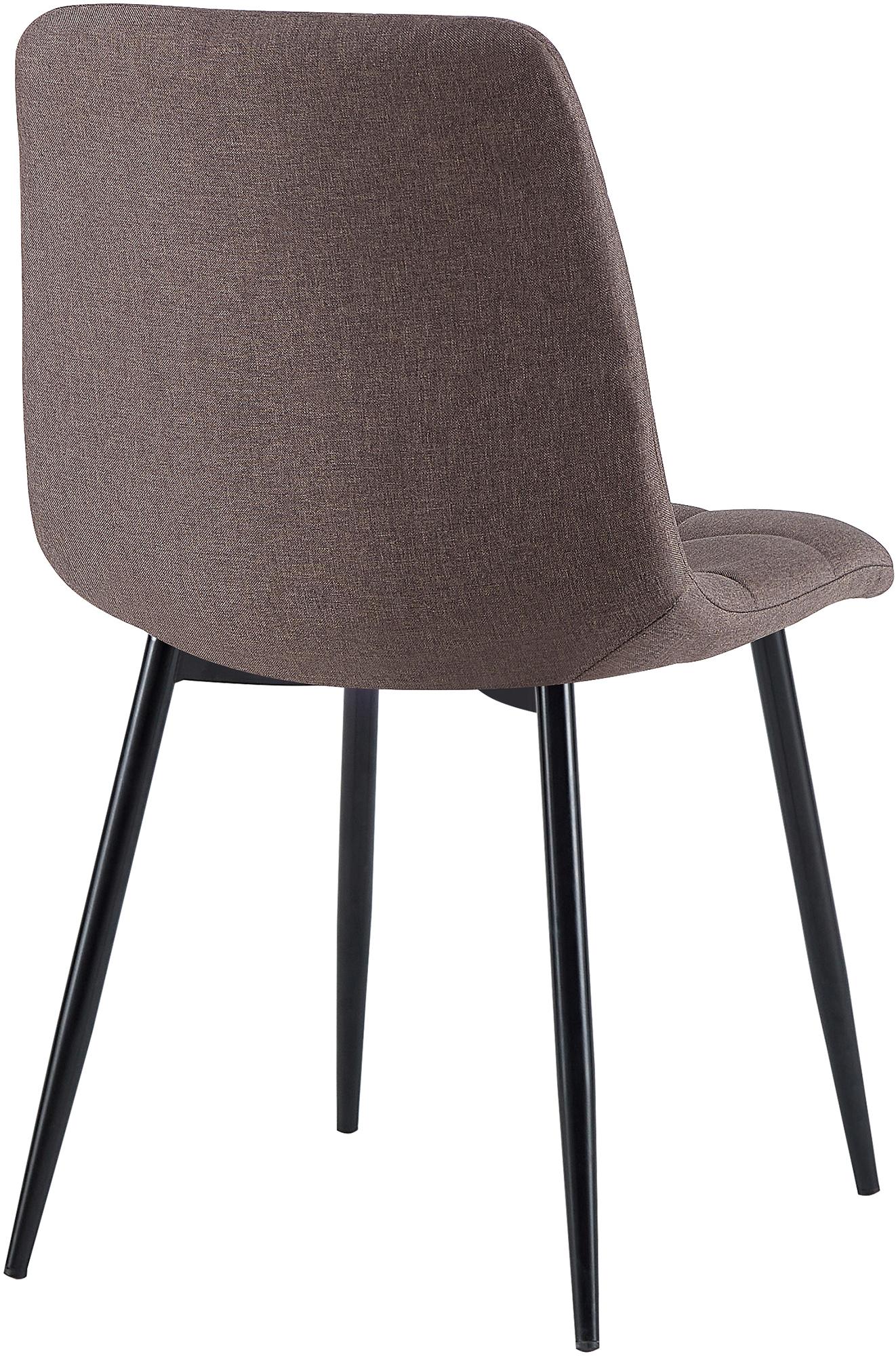 Chaise de salle a manger Antibes en tissu