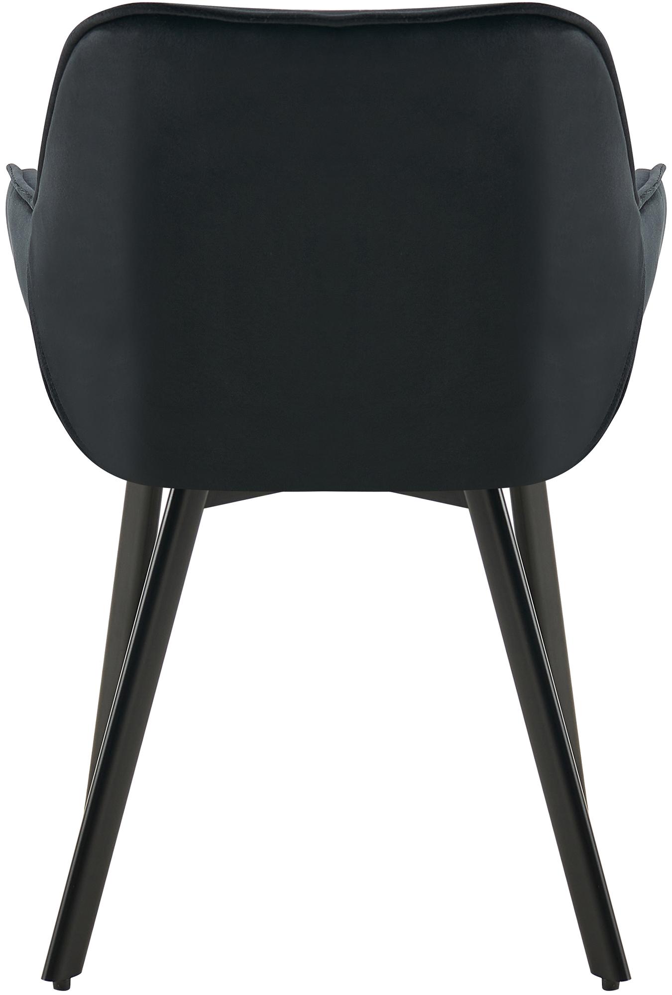 Lot de 2 Chaises de Salle à Manger Pivotantes Antigo en Velours