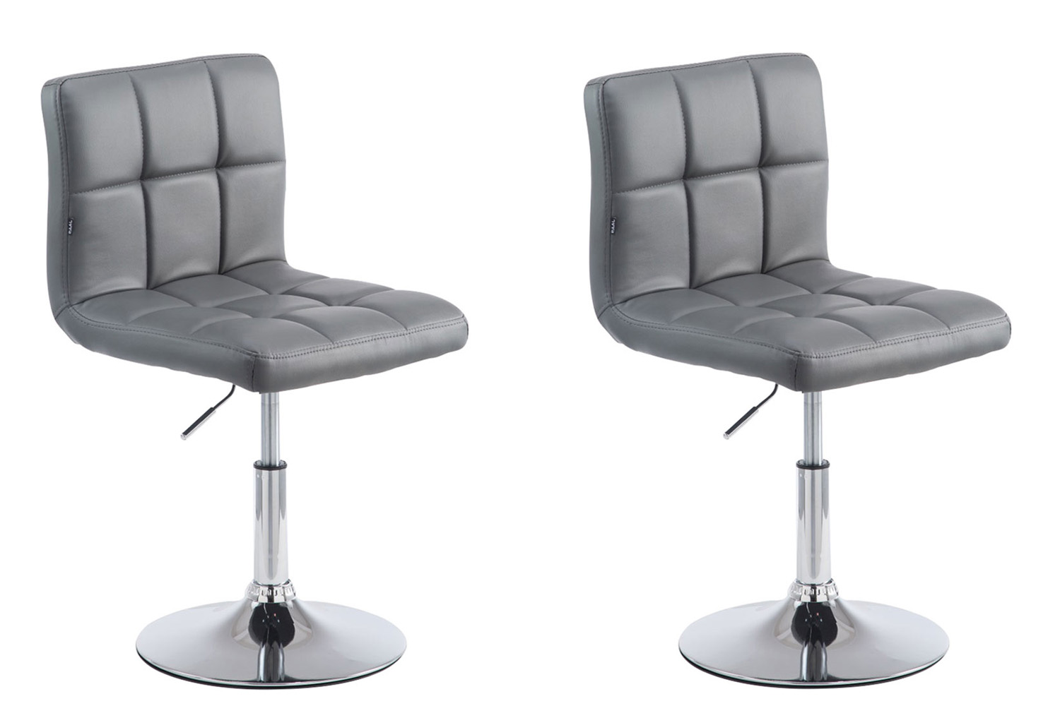 Lot de 2 chaises lounge Palma V2 en similicuir ajustable et pivotant