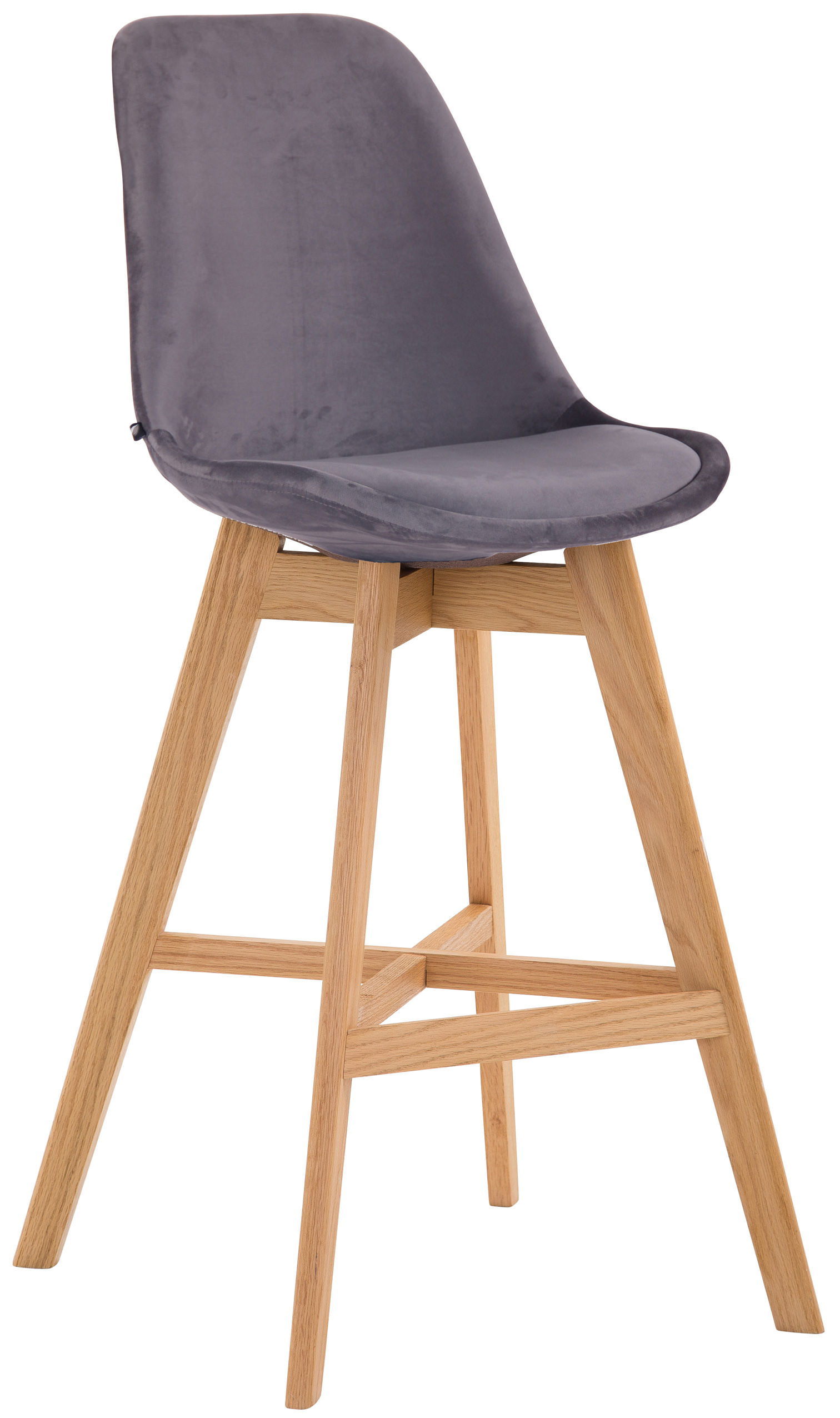 Tabouret de bar Cannes en velours