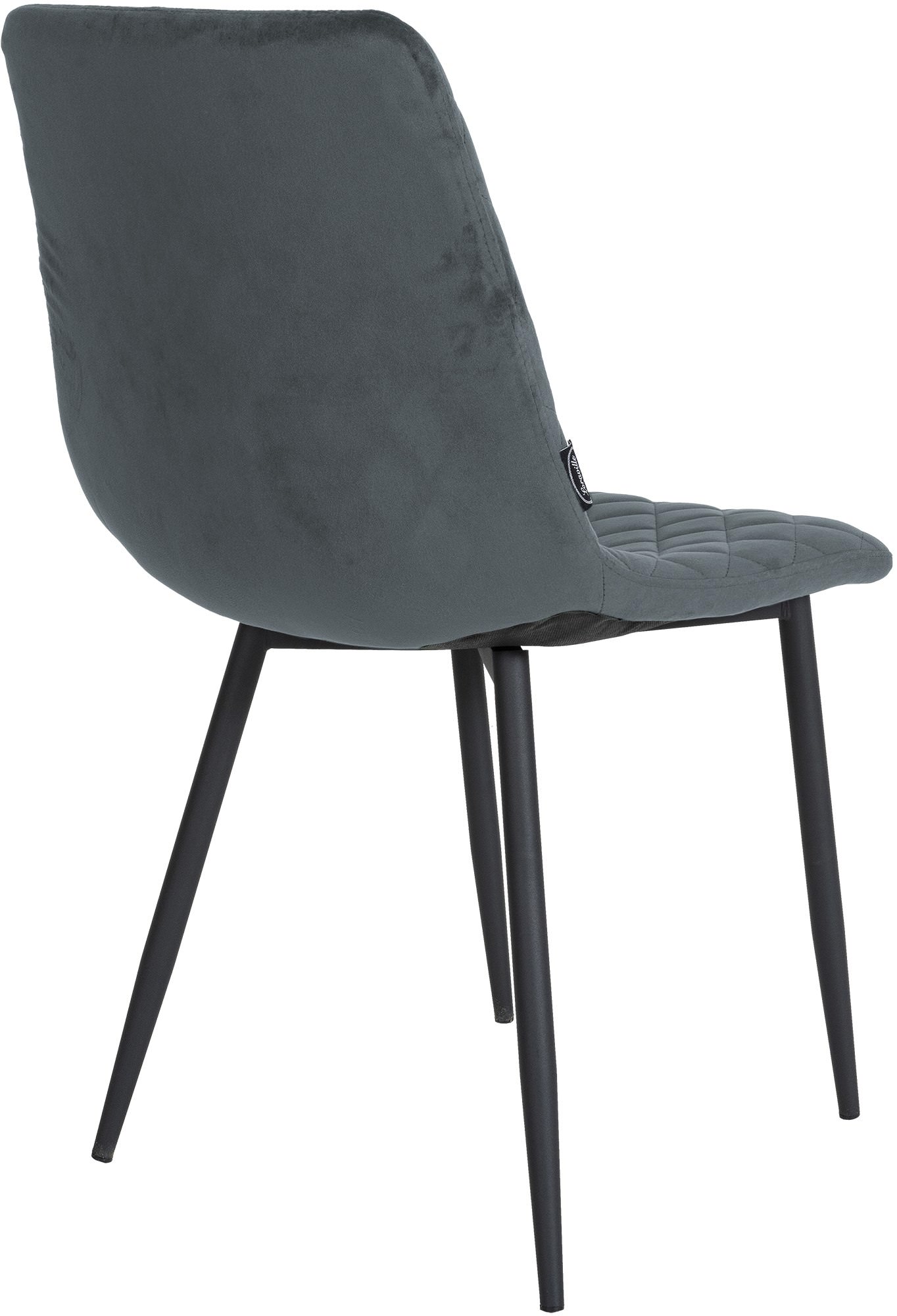 Lot de 4 chaises Telde velours