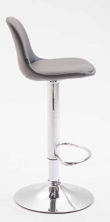 Lot de 2 tabourets de bar Kiel en Similicuir