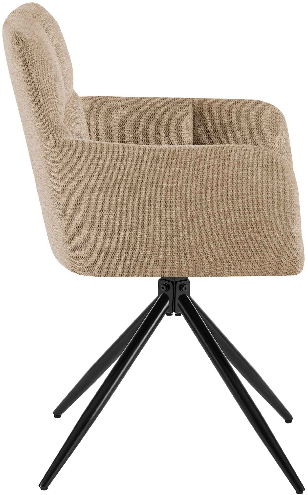 Chaise de Salle à Manger Jonah en Tissu