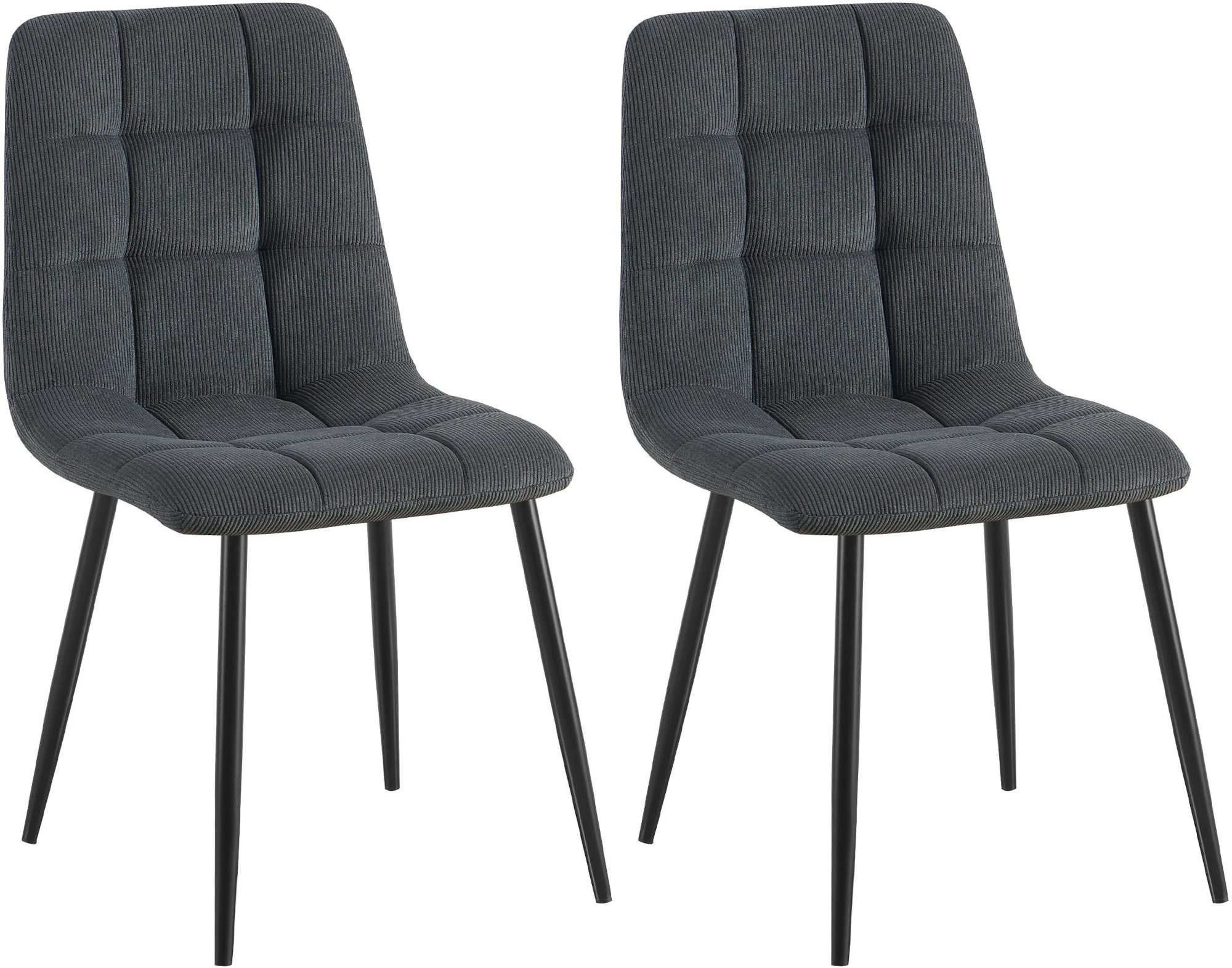 Lot de 2 chaises de salle à manger Tilde