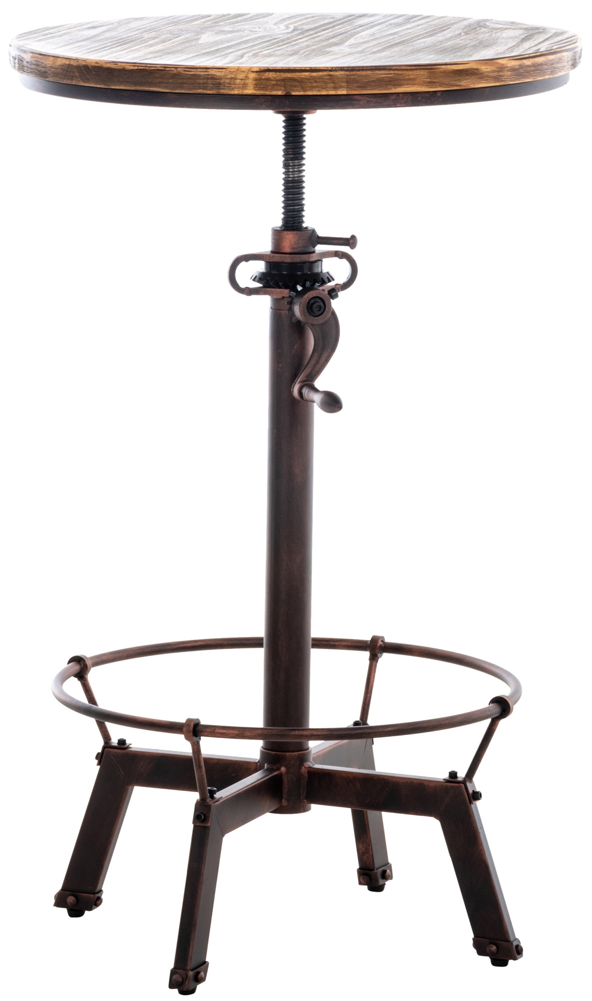 Table ajustable Malita dans le style industriel