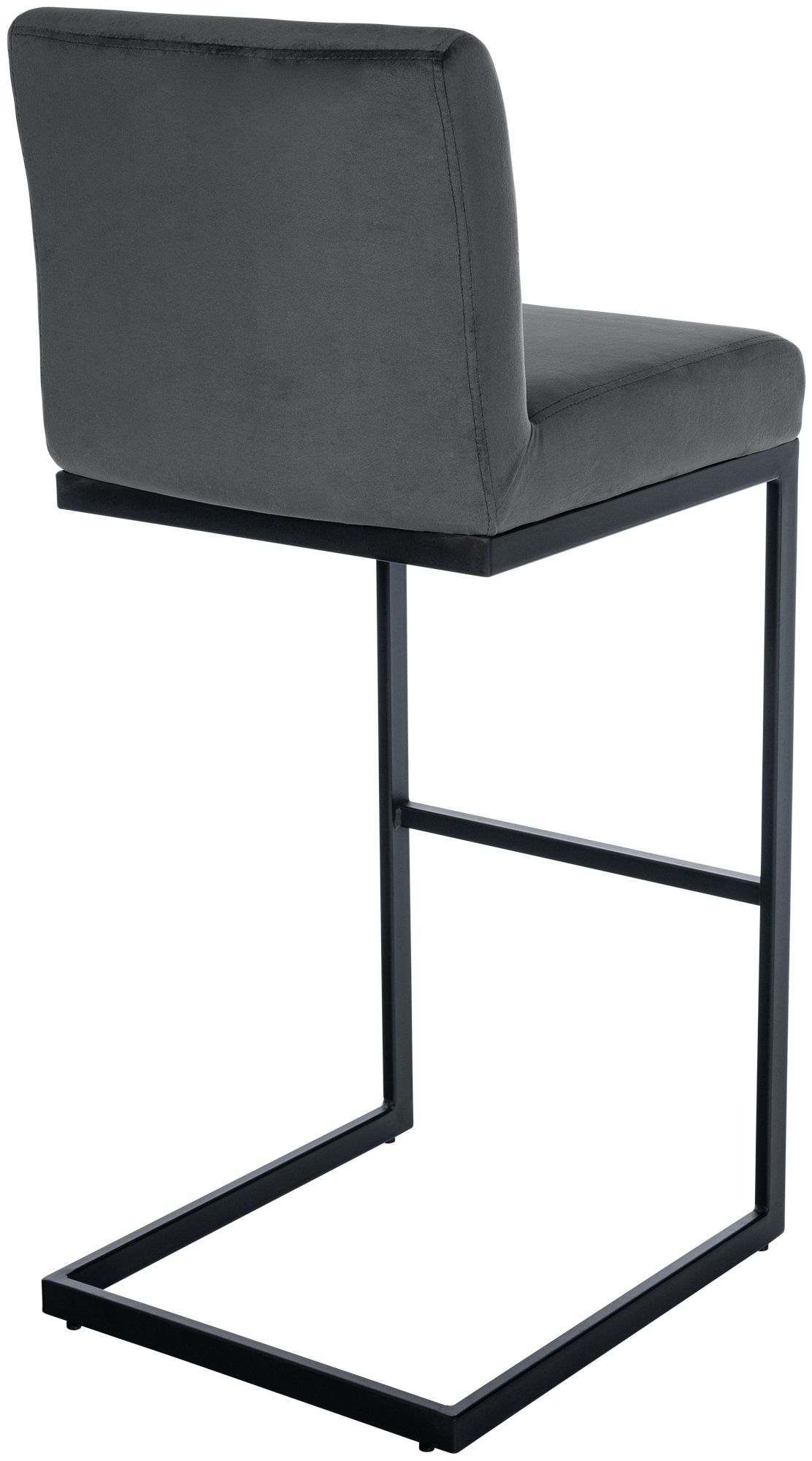 Tabouret de bar Hopewell velours