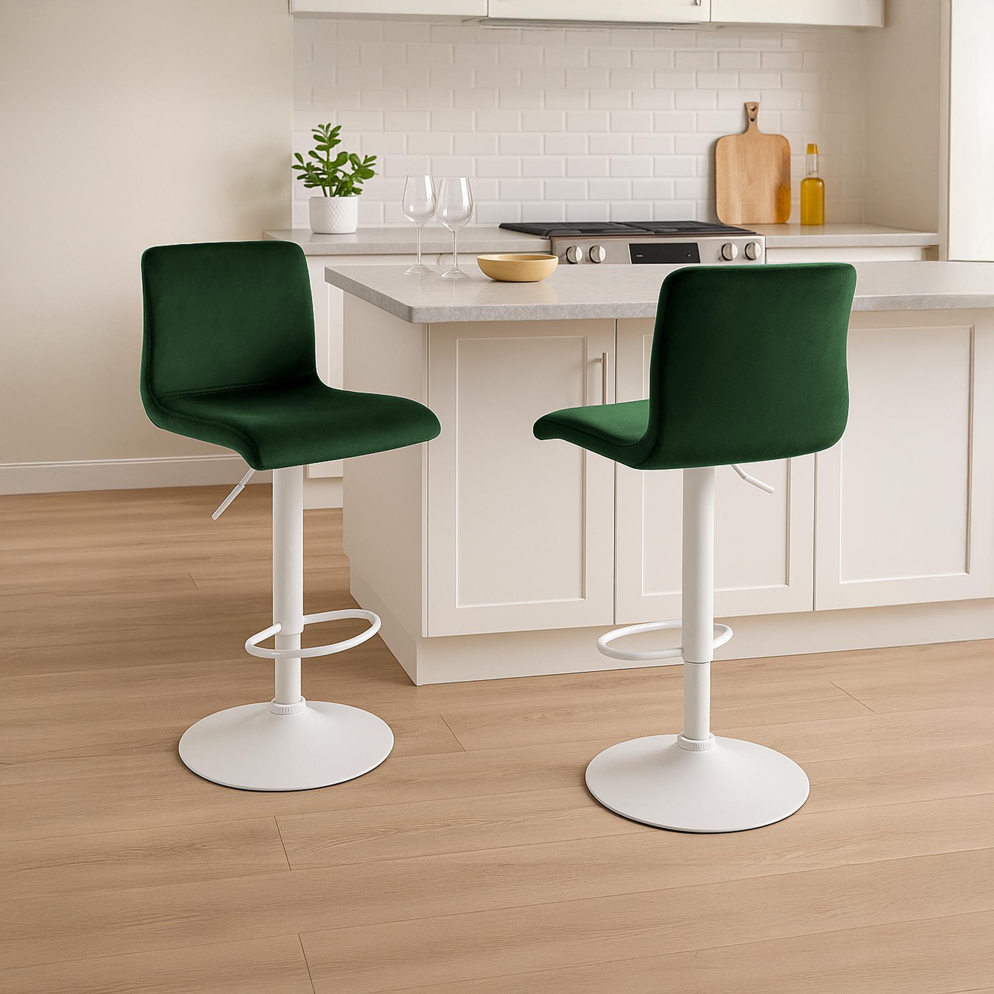 Tabouret de Bar Hover Velours
