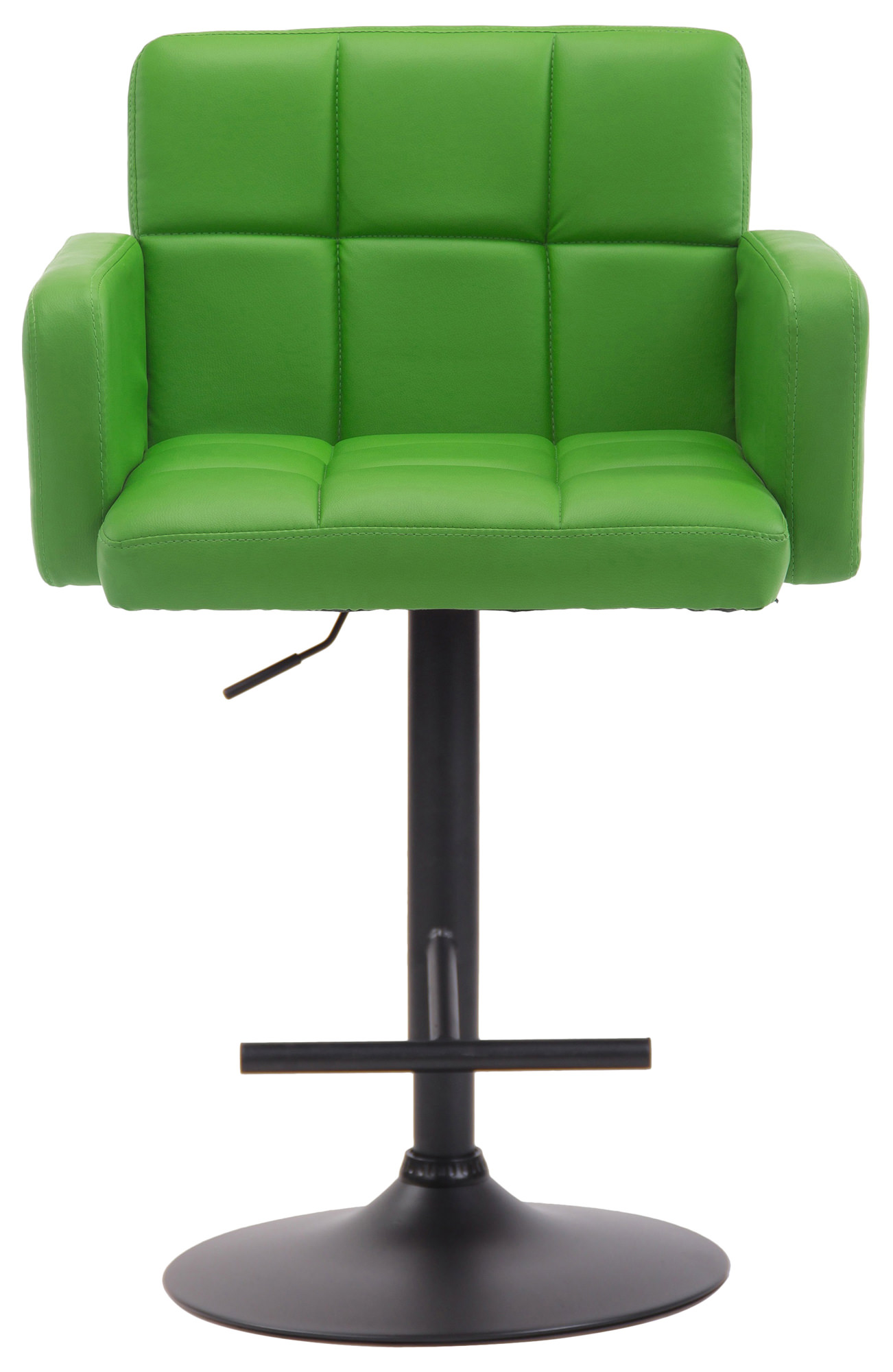 Tabouret de bar Los Angeles similicuir avec pied en métal