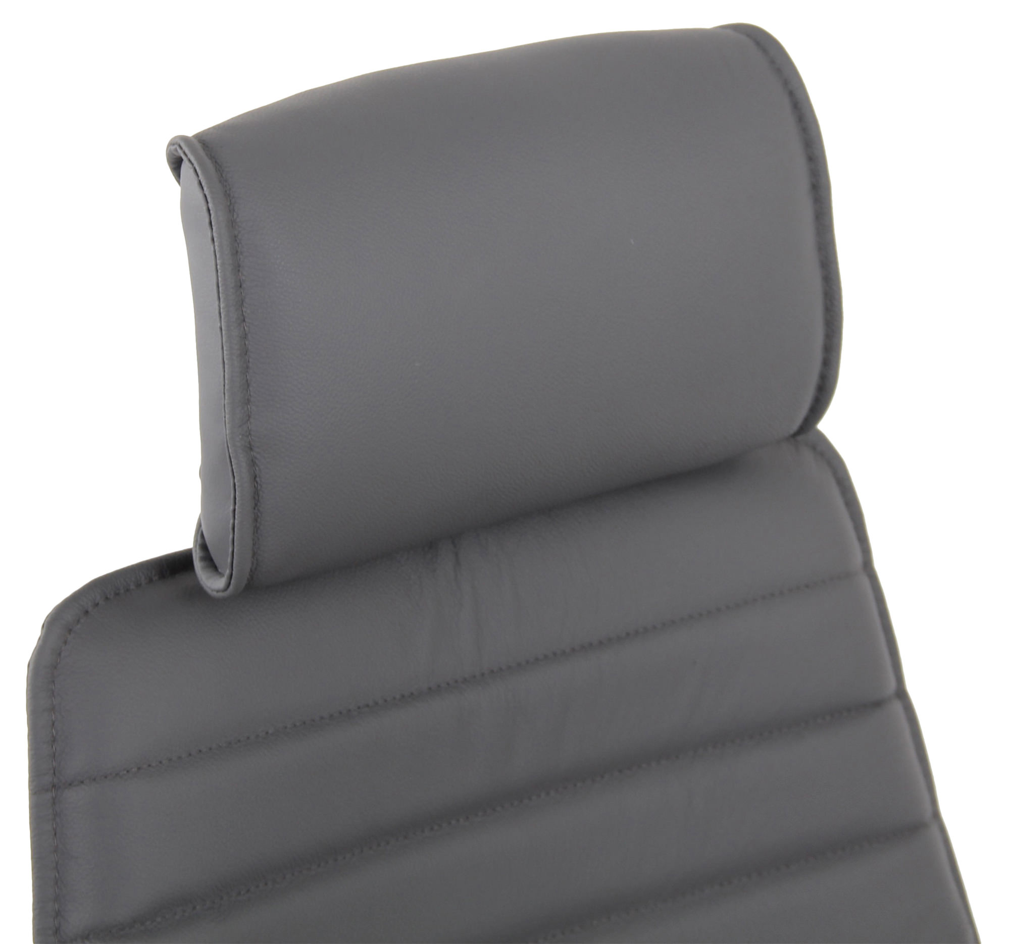 Fauteuil de bureau  Rako en véritable cuir ajustable et pivotant