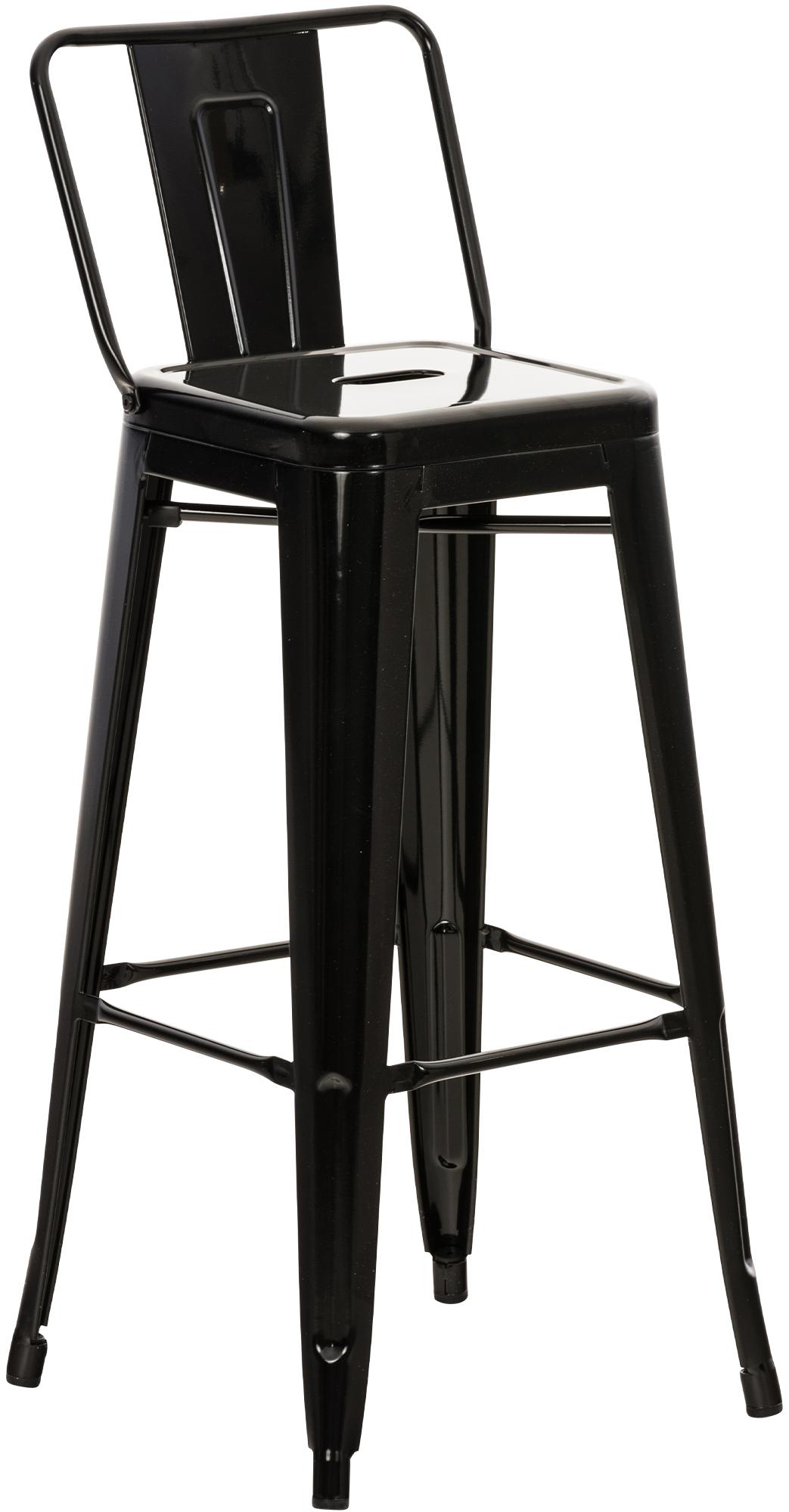Tabouret de bar en métal Mason
