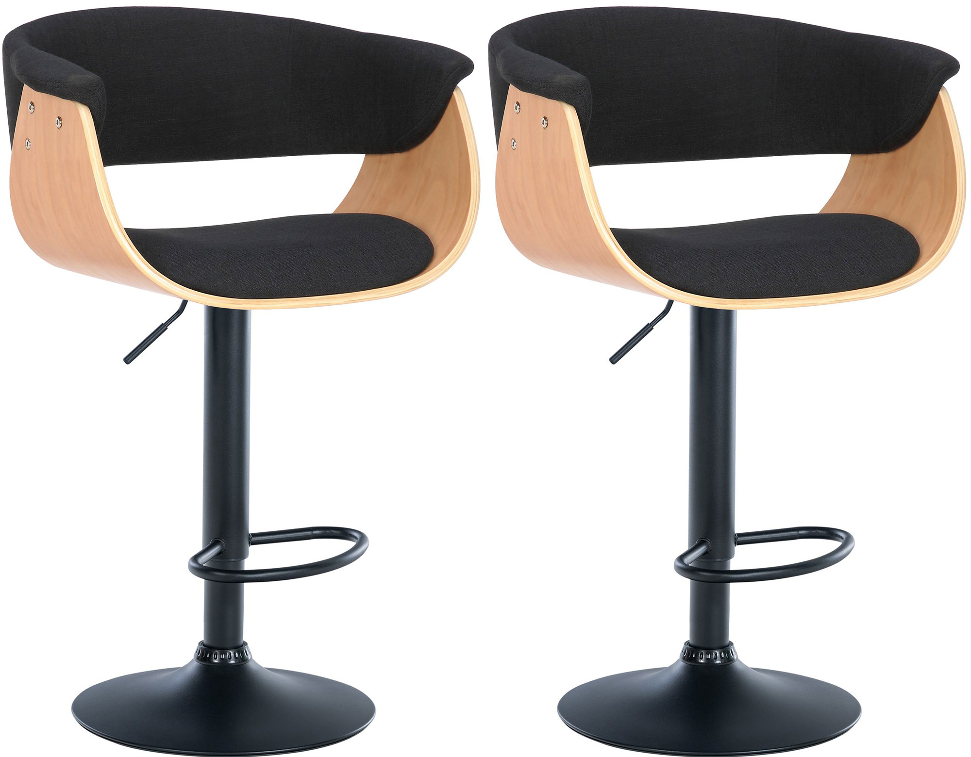 Lot de 2 tabourets de bar Vestal