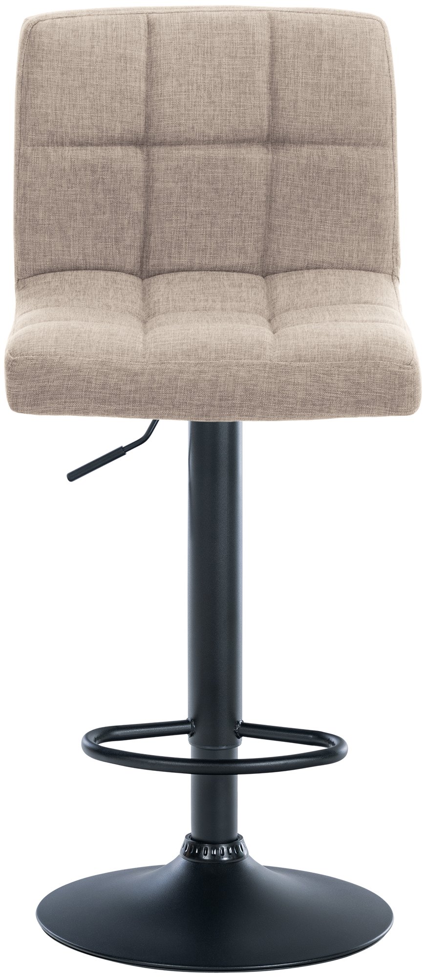 Lot de 2 tabourets de bar Calma tissu