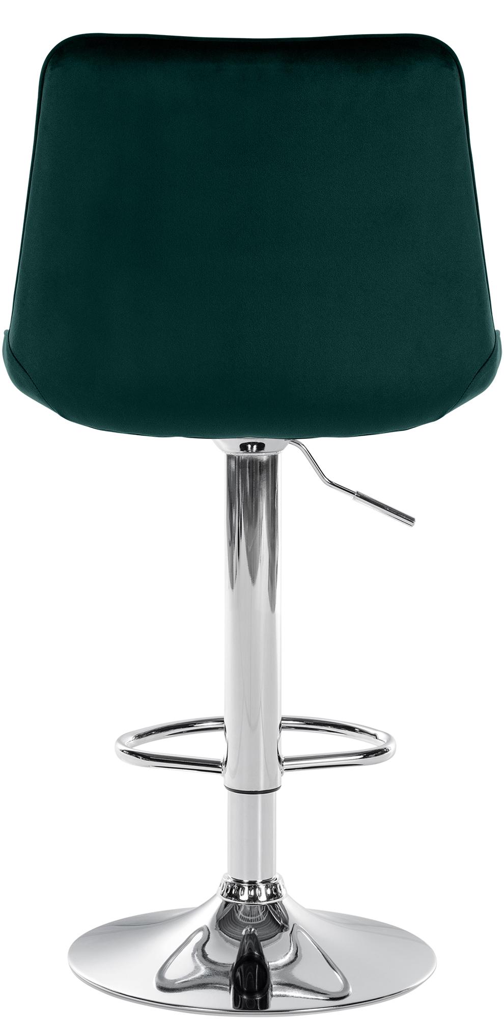 Tabouret de bar Toni en velours