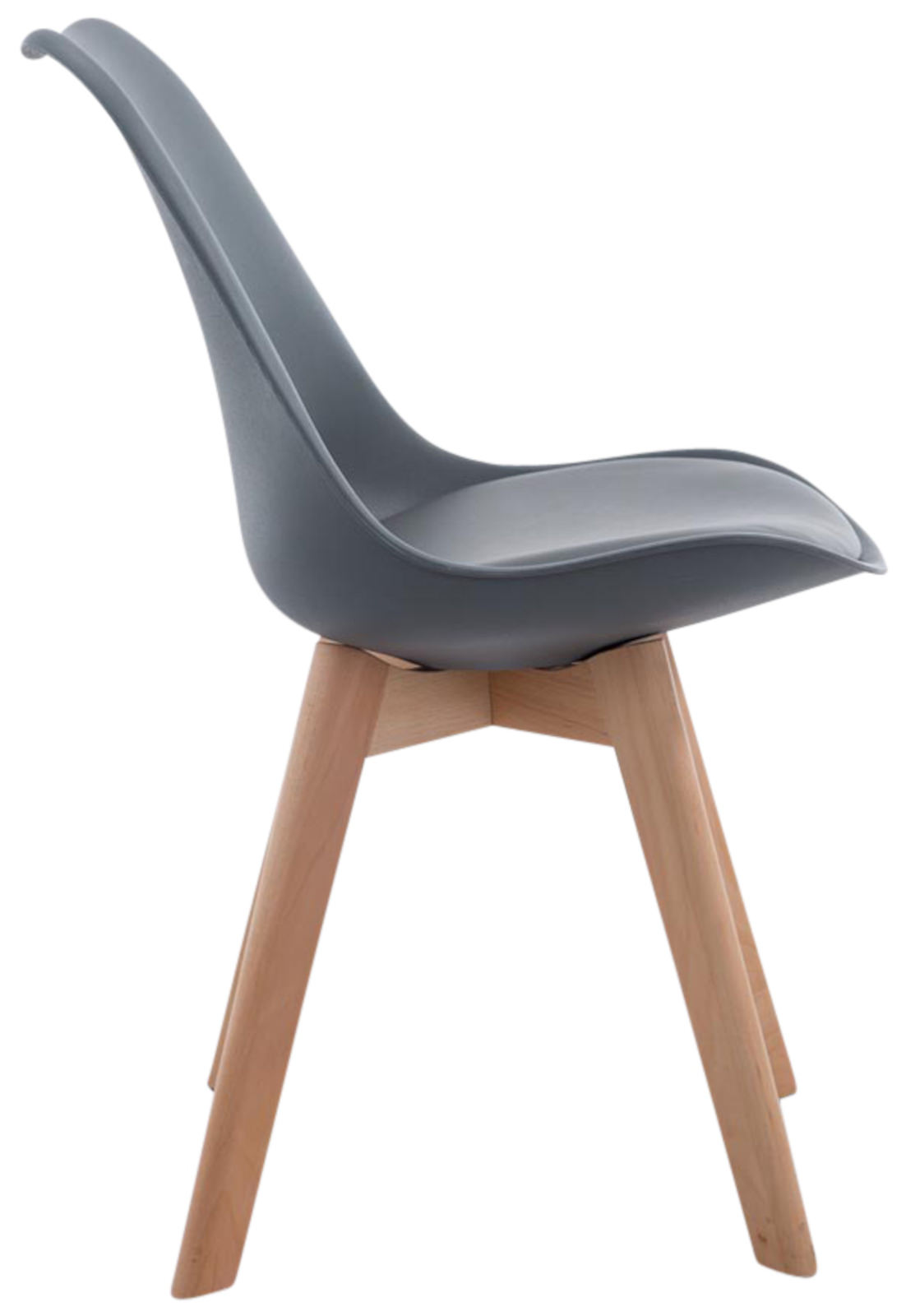 Lot de 4 chaises de salle à manger Borneo V2 en similicuir