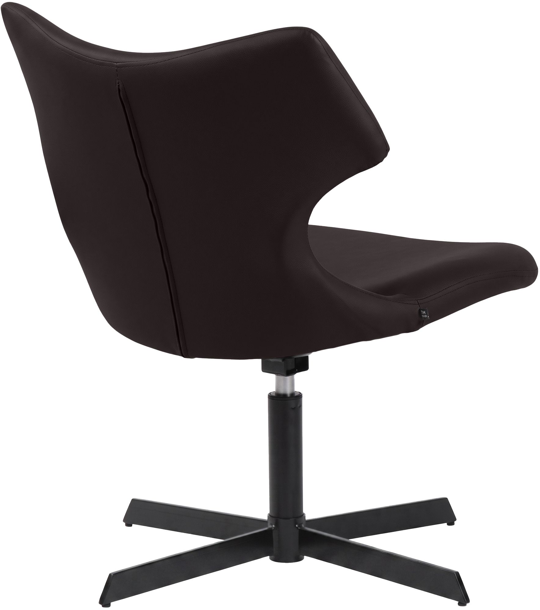 Lot de 2 fauteuils lounge Welland aspect cuir