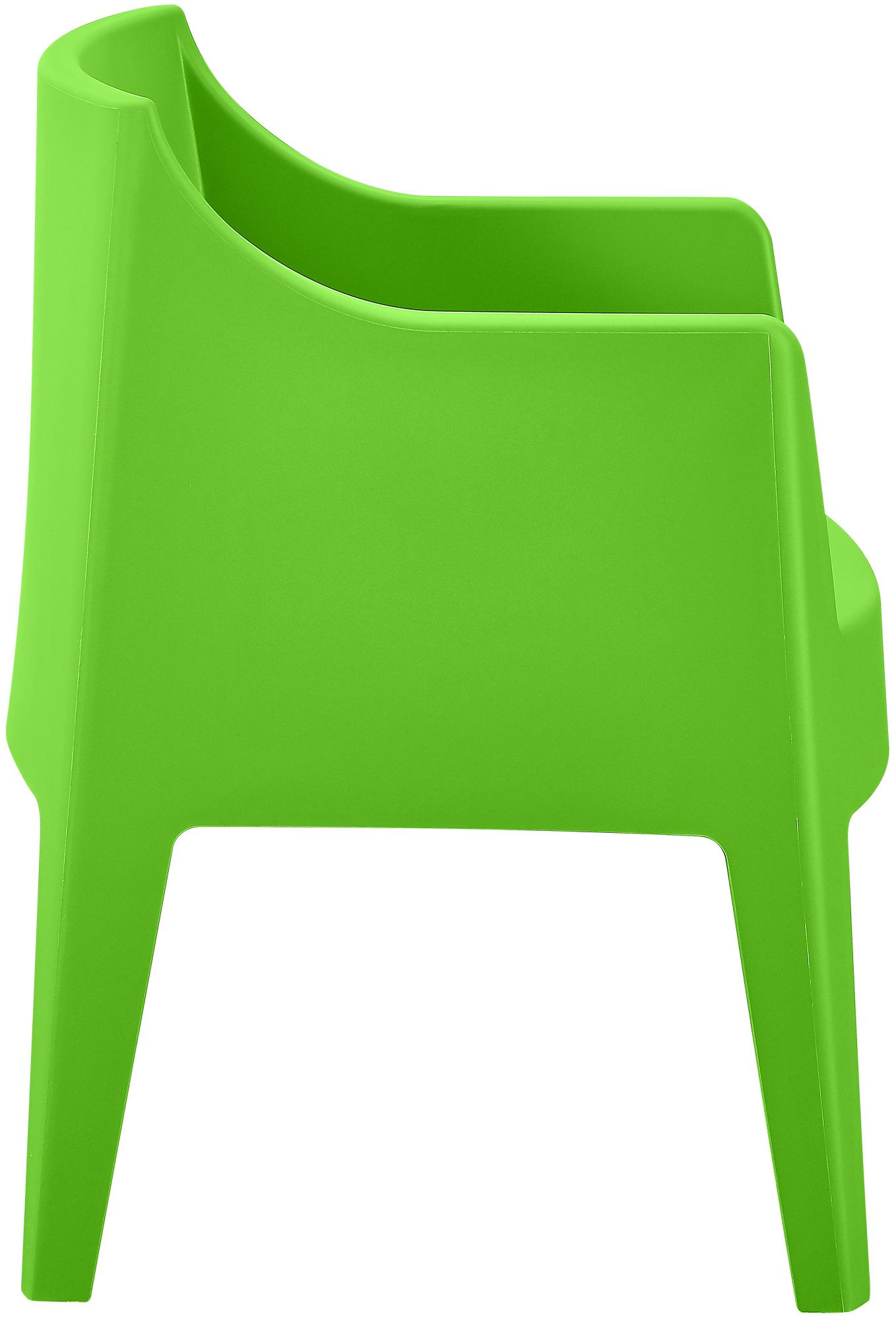 Ensemble de 4 chaises de jardin Bartal