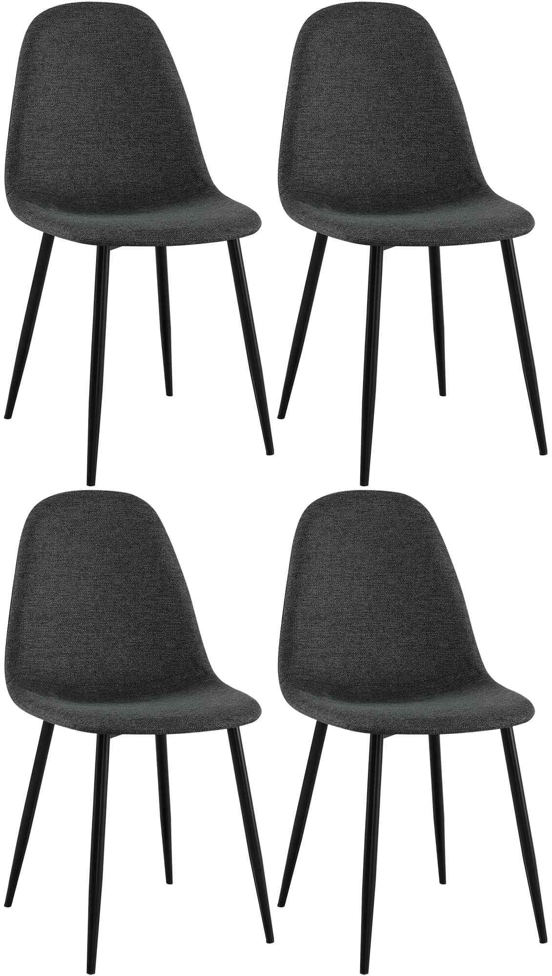 Set de 4 chaises de salle à manger Napier